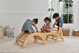 Maple – Beginner Pikler Triangle & Rocker-Indoor-Parc Decor