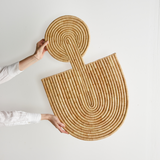 Maravi Natural Palm Leaves Woven Wall Art-Wall Décor-Parc Decor