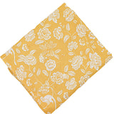 Marigold Flora Parlour Premium Linen Tablecloth