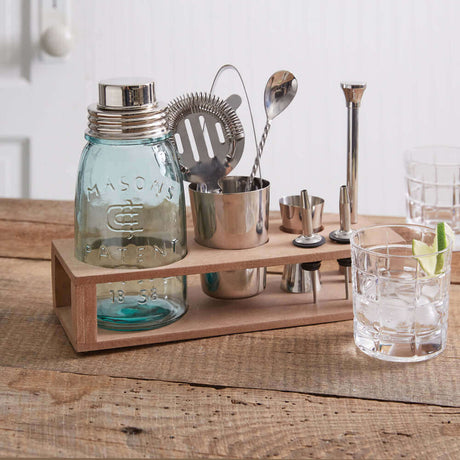 Mason Jar Shaker Bartender Kit-barware-Parc Decor