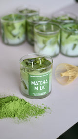Matcha Milk Container Candle-Candles-Parc Decor