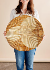 Maua Banana Bark Wall Basket-Wall Basket-Parc Decor