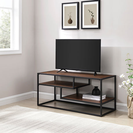 Maya 40" Contemporary Metal TV Stand-Entertainment-Parc Decor
