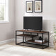 Maya 40" Contemporary Metal TV Stand-Entertainment-Parc Decor