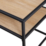 Maya 40" Contemporary Metal TV Stand-Entertainment-Parc Decor