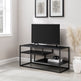 Maya 40" Contemporary Metal TV Stand-Entertainment-Parc Decor