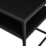 Maya 40" Contemporary Metal TV Stand-Entertainment-Parc Decor