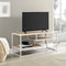 Maya 40" Contemporary Metal TV Stand-Entertainment-Parc Decor