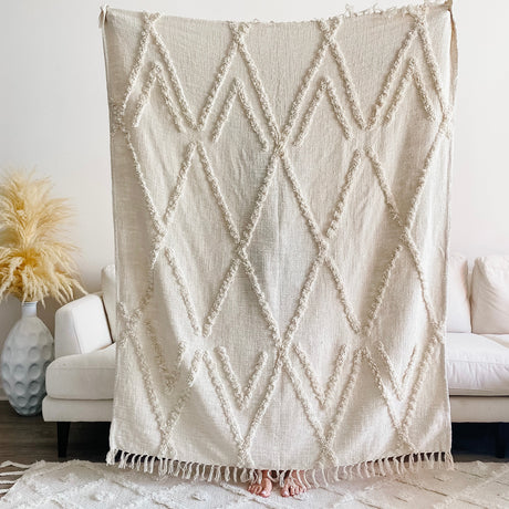 Maya Throw Blanket-Boho Throw Blanket-Parc Decor