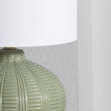 McMurray Green Textured Table Lamp-Lighting-Parc Decor