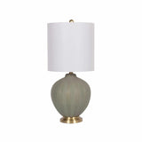 McMurray Green Textured Table Lamp-Lighting-Parc Decor