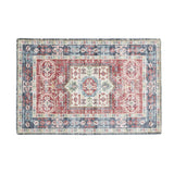 Medallion Machine Washable Accent Area Rug 3' x 5' - Nava Collection-Rugs-Parc Decor