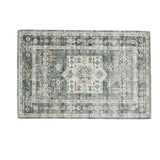Medallion Machine Washable Accent Area Rug 3' x 5' - Nava Collection-Rugs-Parc Decor
