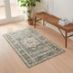 Medallion Machine Washable Accent Area Rug 3' x 5' - Nava Collection-Rugs-Parc Decor