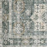 Medallion Machine Washable Accent Area Rug 5' x 7' - Nava Collection-Rugs-Parc Decor