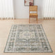 Medallion Machine Washable Accent Area Rug 5' x 7' - Nava Collection-Rugs-Parc Decor