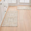 Medallion Machine Washable Accent Area Rug & Runner 2 Pack - Nava Collection