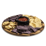 Medium Chip n Dip with Ceramic Bowl-ceramics-Parc Decor