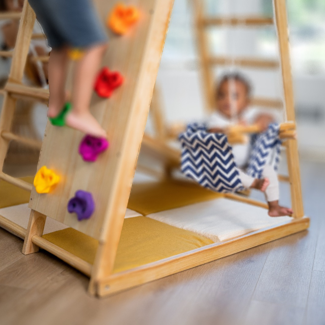 Medium Magnolia Playset Mat | Cushioned Indoor Climber Mat for the Medium Magnolia (Climber Not Included)
