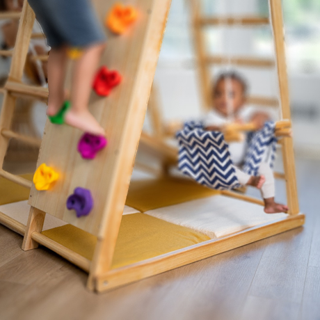 Medium Magnolia Playset Mat | Cushioned Indoor Climber Mat for the Medium Magnolia (Climber Not Included)