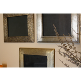 Metal Clad Wood Picture Frame - Silver-Decor-Parc Decor