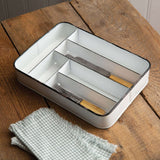 Metal Farmhouse Flatware Organizer-Kitchen Organizer-Parc Decor