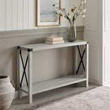 Metal X Entry Table