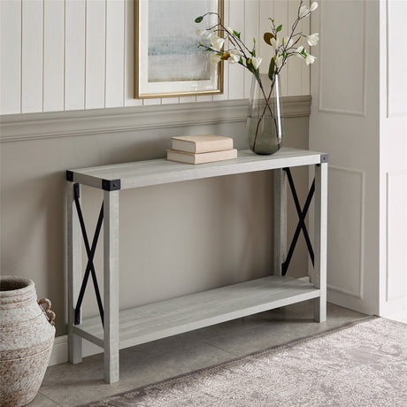 Metal X Entry Table