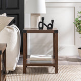 Metal X Side Table-Occasional-Parc Decor