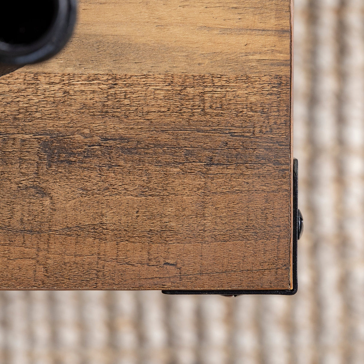 Metal X Side Table-Occasional-Parc Decor