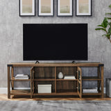 Metal X TV Stand-Entertainment-Parc Decor