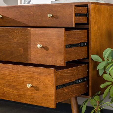 Mid-Century 70" Modern Console Buffet Sideboard-Dining / Kitchen-Parc Decor