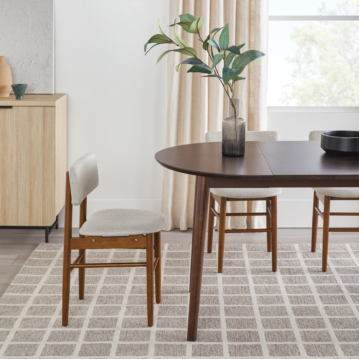 Mid-Century Damsel Extension Dining Table