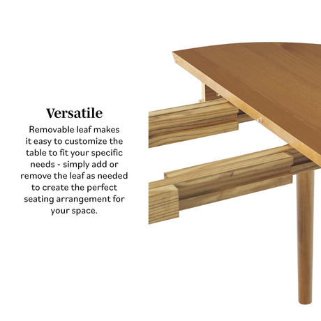 Mid-Century Damsel Extension Dining Table-Dining / Kitchen-Parc Decor