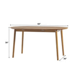 Mid-Century Damsel Extension Dining Table-Dining / Kitchen-Parc Decor