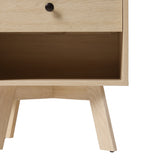 Mid-Century Frans Modern 1-Drawer Nightstand-Bedroom-Parc Decor