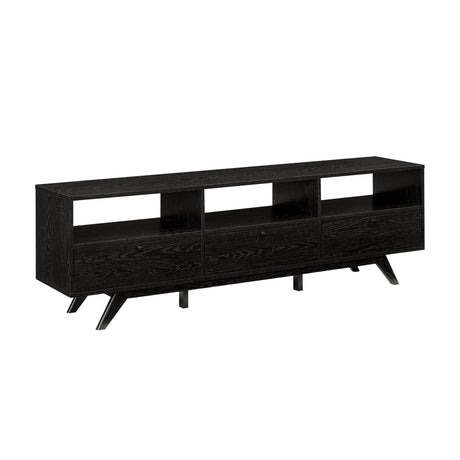 Mid-Century Kela Modern 3-Door TV Stand-Entertainment-Parc Decor