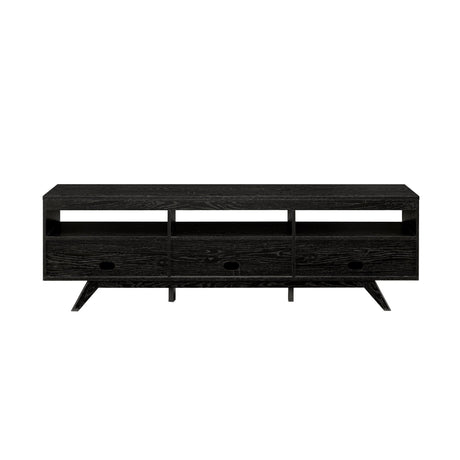 Mid-Century Kela Modern 3-Door TV Stand-Entertainment-Parc Decor
