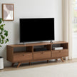 Mid-Century Kela Modern 3-Door TV Stand-Entertainment-Parc Decor