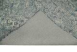 Mid Century Modern Hand Tufted 2x3, 3x5, 5x8, 6x9, 8x10 and 9x12 Woolen Beige and Blue Area Rug | MIR1