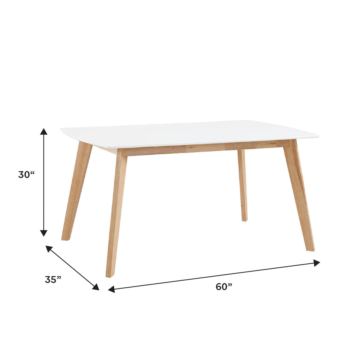 Mid-Century Retro Modern Dining Table-Dining / Kitchen-Parc Decor