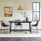Mid-Century Sammen Dining Table with Trestle Base-Dining / Kitchen-Parc Decor