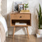 Mid-Century Solid Wood Nightstand Collection (1 or 2 Drawer)-Bedroom-Parc Decor