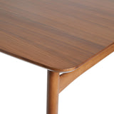 Mid-Century Taberu Modern Wood Dining Table-Dining / Kitchen-Parc Decor