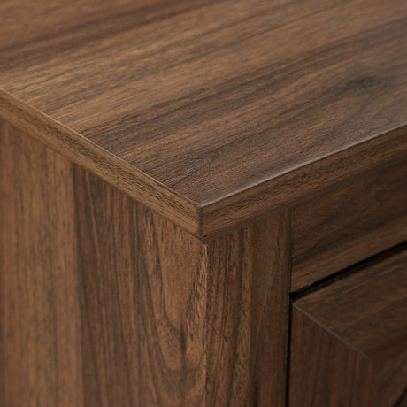 Mila Angled Groove Buffet Sideboard & TV Stand