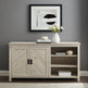Mila Angled Groove Buffet Sideboard & TV Stand-Dining / Kitchen-Parc Decor