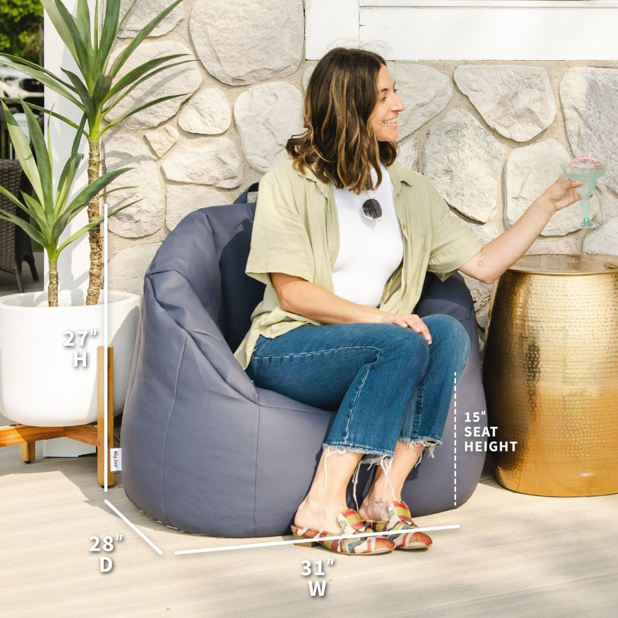 Milano Outdoor-bean filled-Parc Decor