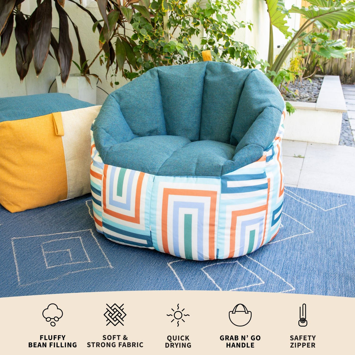 Milano Outdoor-bean filled-Parc Decor