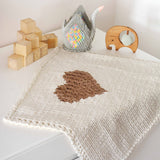 Mini Heart Blanket-Throw Pillows & Blankets-Parc Decor