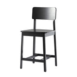 Minimalist Solid Wood Counter Stool, Set of 2-Dining / Kitchen-Parc Decor